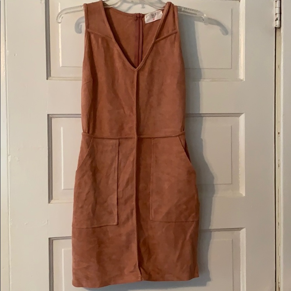 Suede Dress